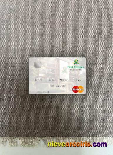 Trinidad and Tobago First Citizes Bank mastercard photolook